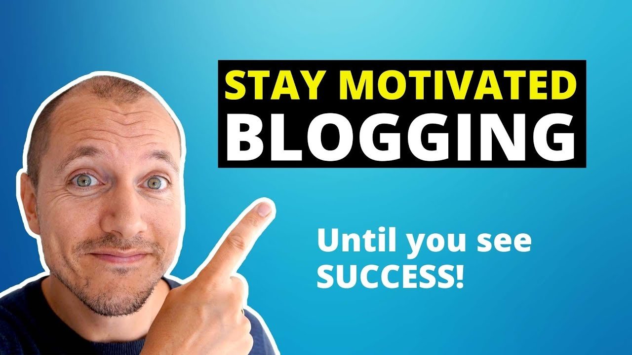 How to Stay Motivated Blogging (Until You See Success!)