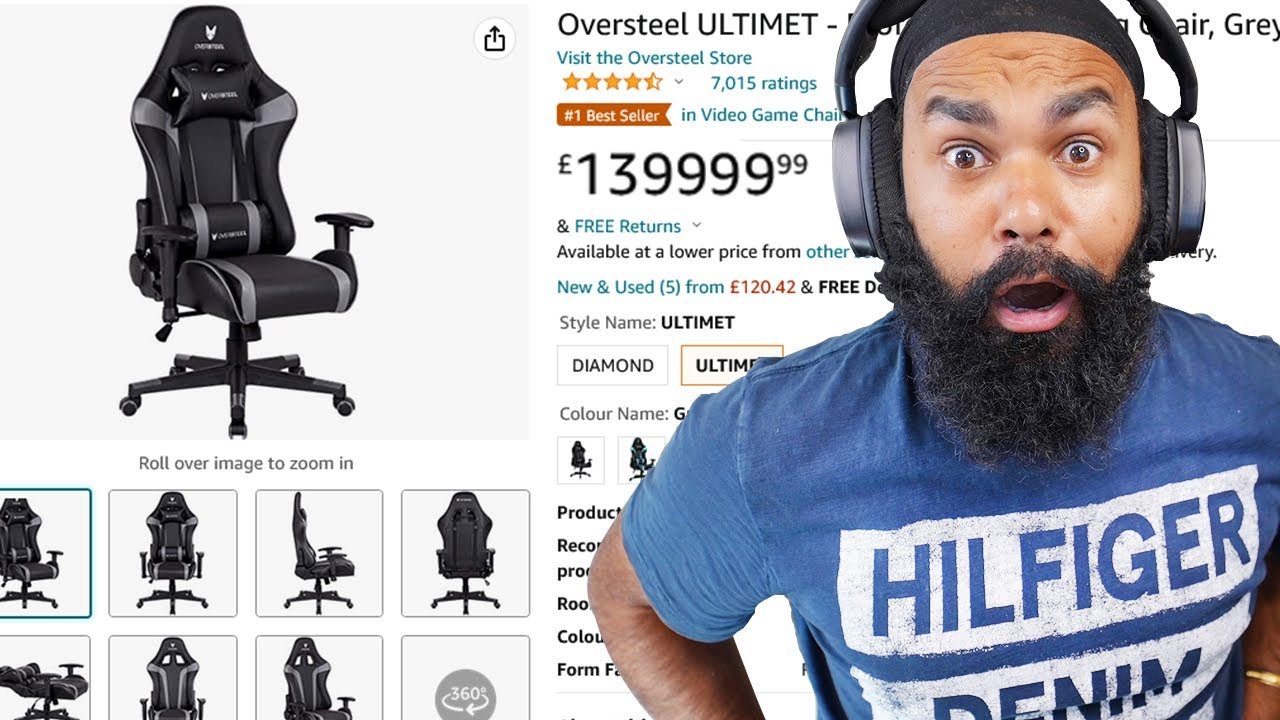 THIS GAMING CHAIR IS *SOO* EXPENSIVE