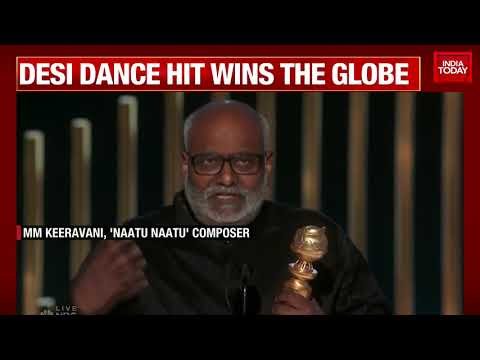 Watch: Composer MM Keeravani Gets Emotional Accepting Award For Naatu Naatu | Golden Globe Awards