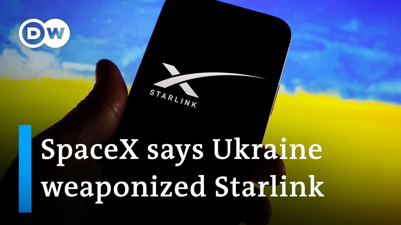 SpaceX to curb Ukraine military's access to Starlink satellite service | DW News