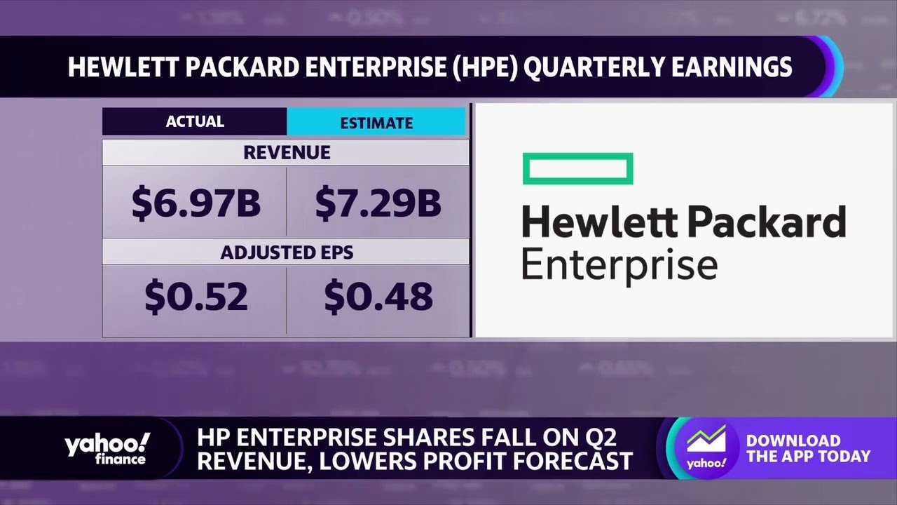 HP stock falls on Q2 revenue miss, declining PC sales