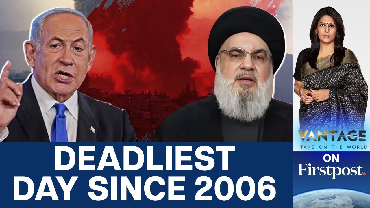 Israel Strikes Lebanon As Hezbollah Launches Rocket Attacks | Vantage with Palki Sharma