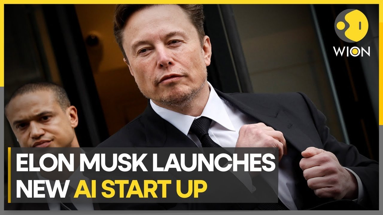 Elon Musk launches new AI start up to compete with OpenAI | World Business Watch | WION News
