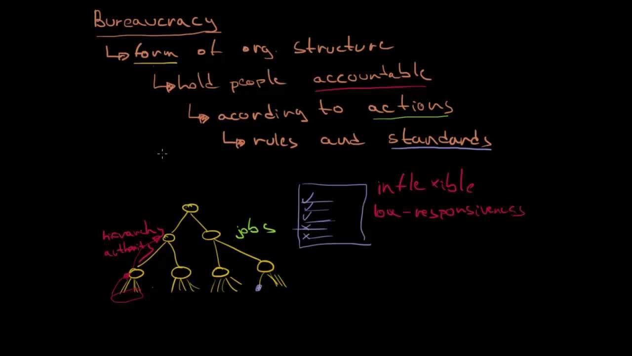 Bureaucracy In Organizations