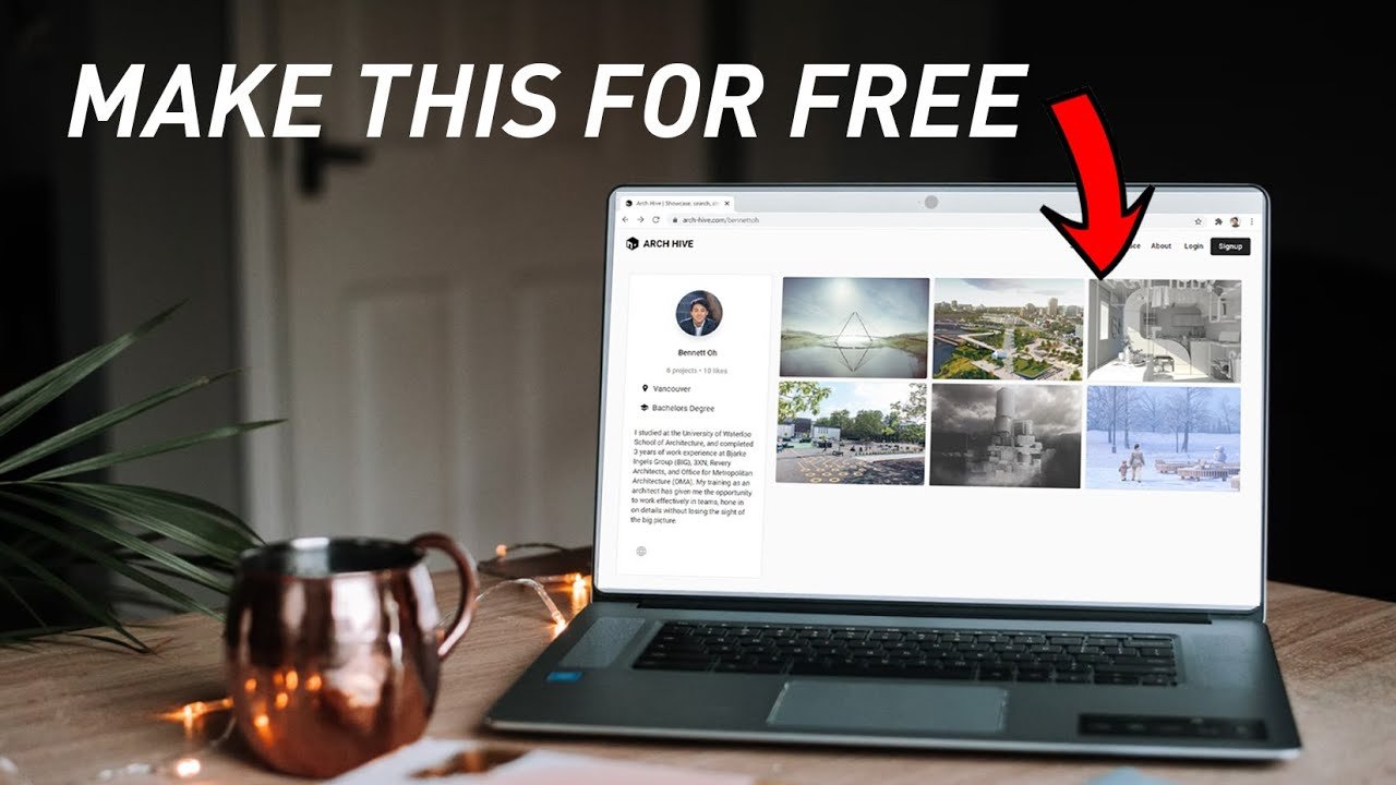The Best Online Portfolio Website Option for Architecture Students 💻