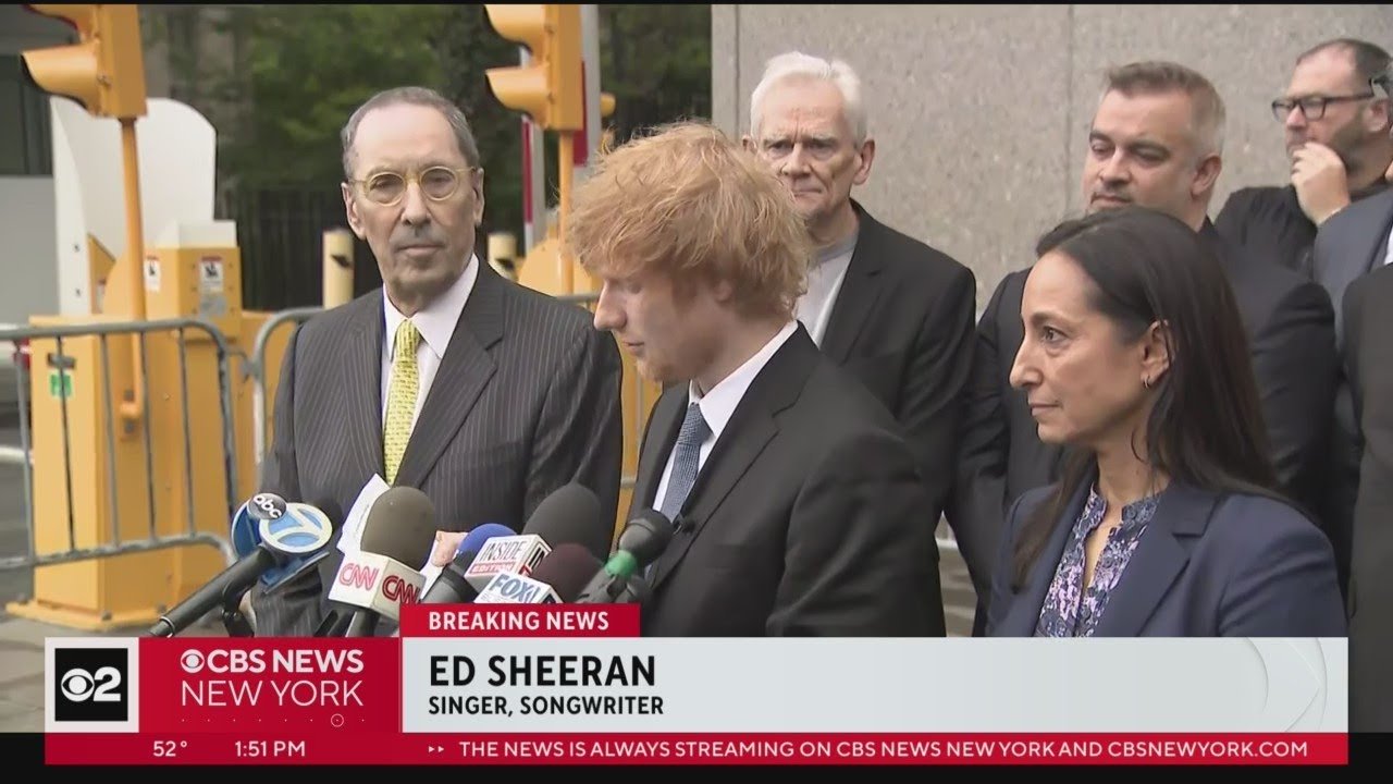 Ed Sheeran speaks after jury finds he didn't copy Marvin Gaye