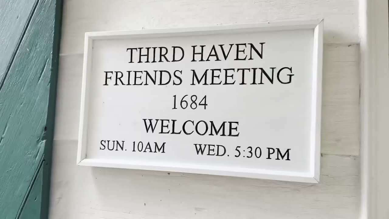 Third Haven Friends Meeting House-Easton, Md
