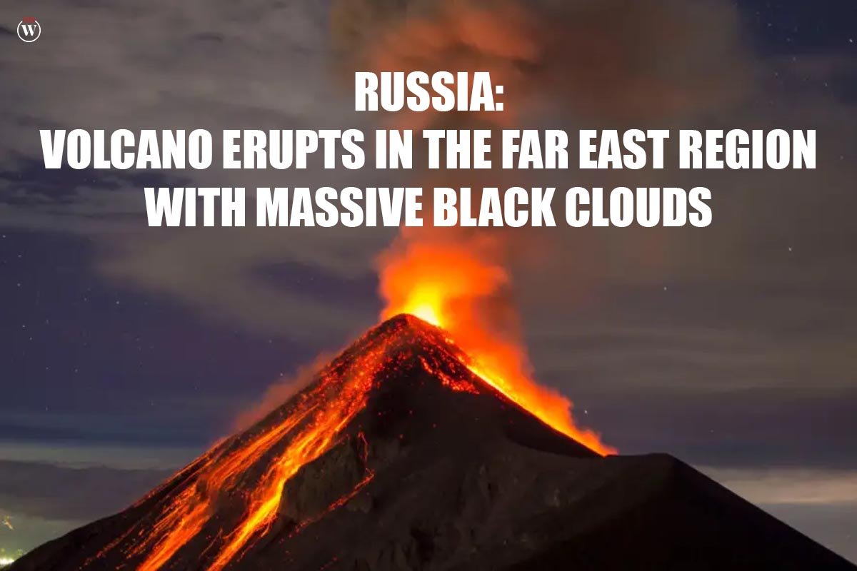 Volcano Erupts with Massive Black Clouds in Russias Far East Region | CIO Women Magazine