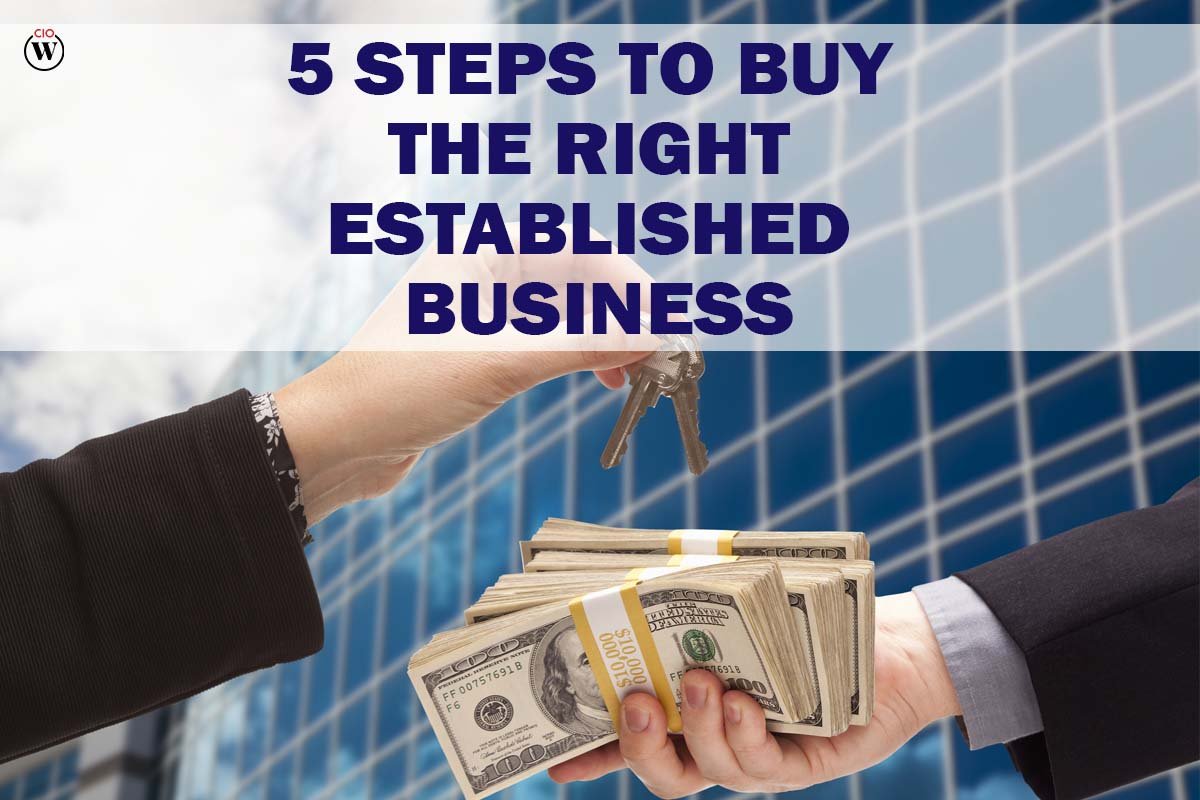 5 Steps to Buy the Right Established Business | CIO Women Magazine