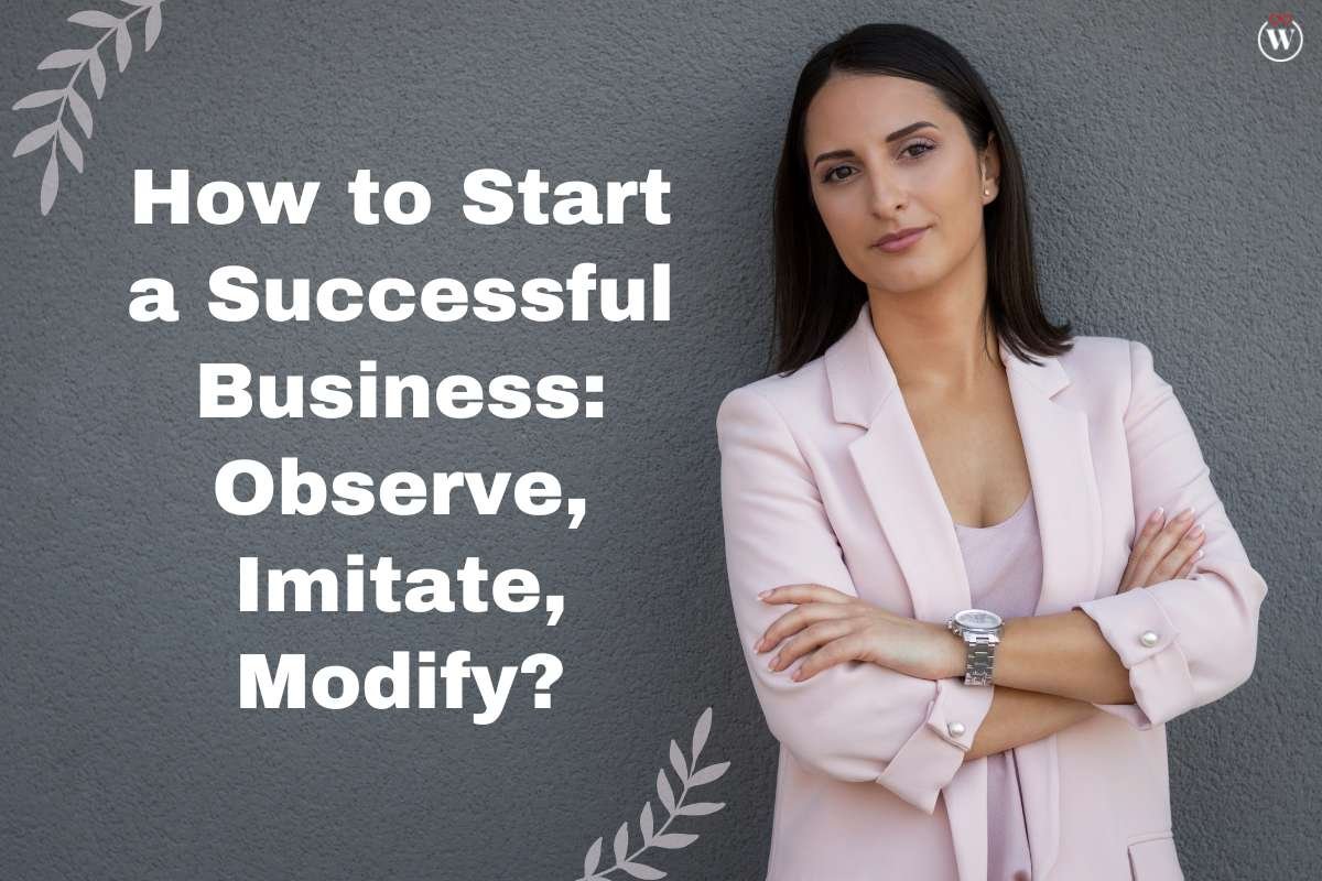 How to Start a Successful Business: Observe, Imitate, Modify?