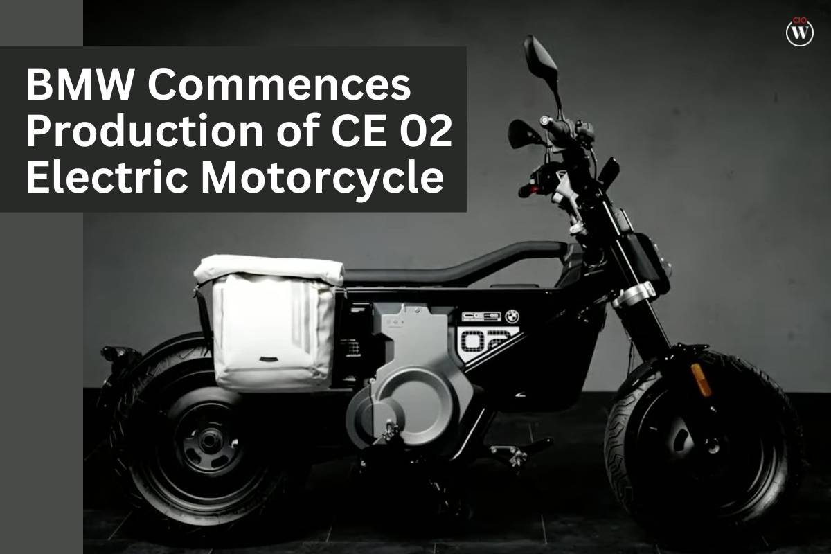BMW Commences Production of BMW CE 02 Electric Motorcycle | CIO Women Magazine