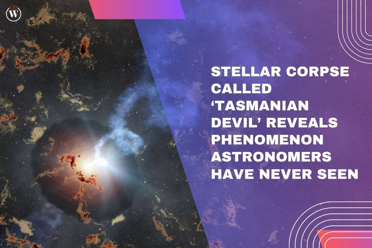 Stellar corpse called ‘Tasmanian devil’ reveals phenomenon astronomers have never seen