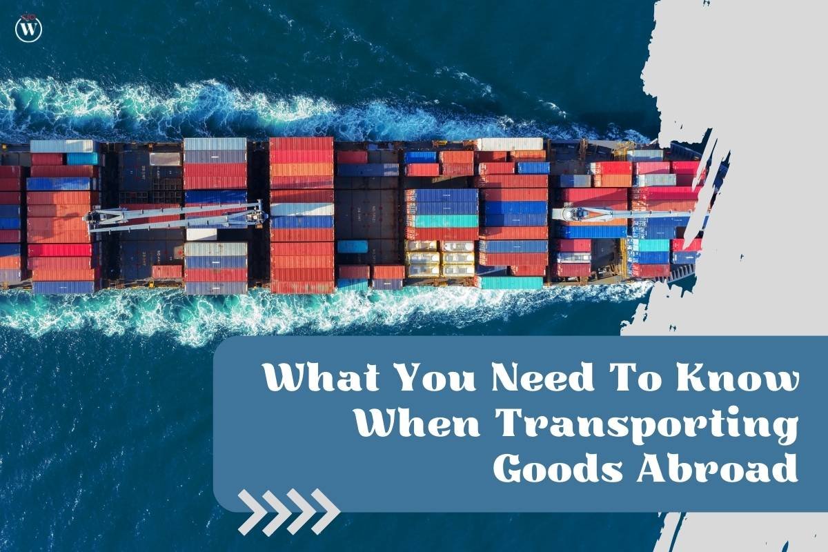 What You Need To Know When Transporting Goods Abroad?