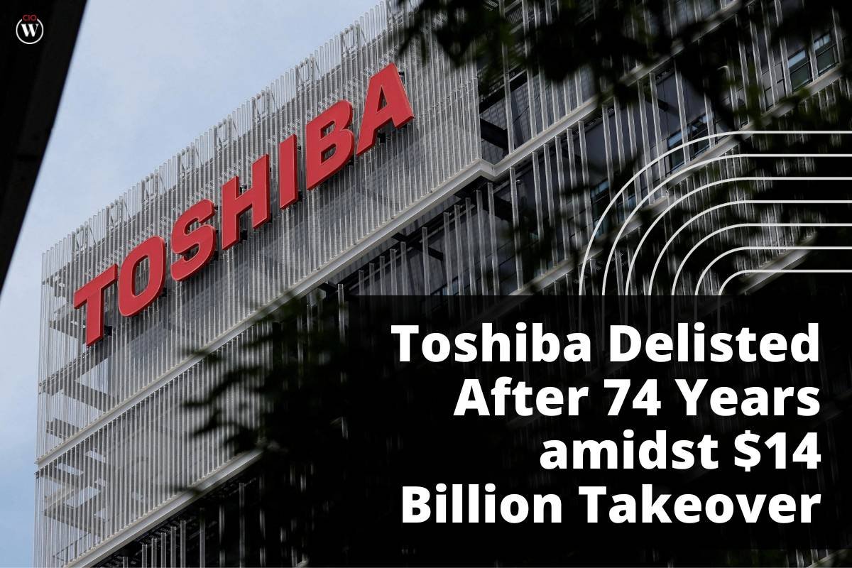 Toshiba Delisted After 74 Years Amidst $14 Billion Takeover