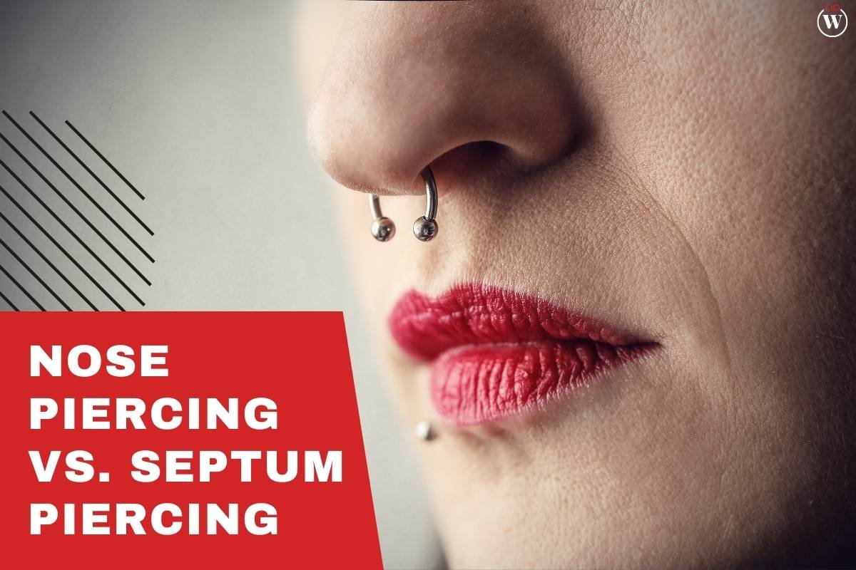 Exploring the Differences: Nose Piercing vs. Septum Piercing