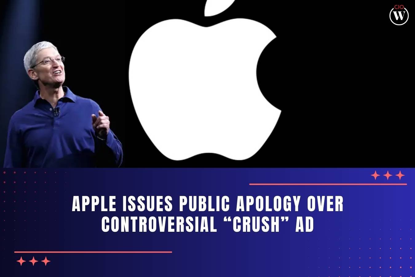 Apple Issues Public Apology Over Controversial “Crush” Ad