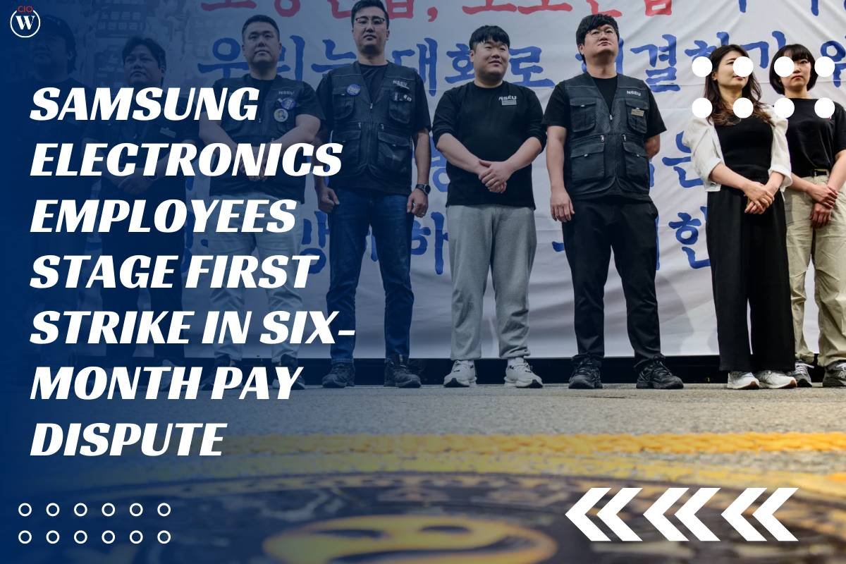 Samsung Electronics Employees Stage First Strike in Six-Month Pay Dispute