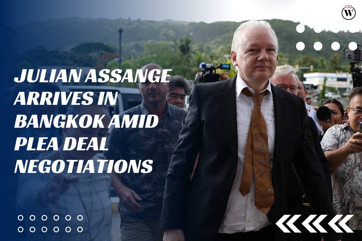 Julian Assange Arrives in Bangkok Amid Plea Deal Negotiations