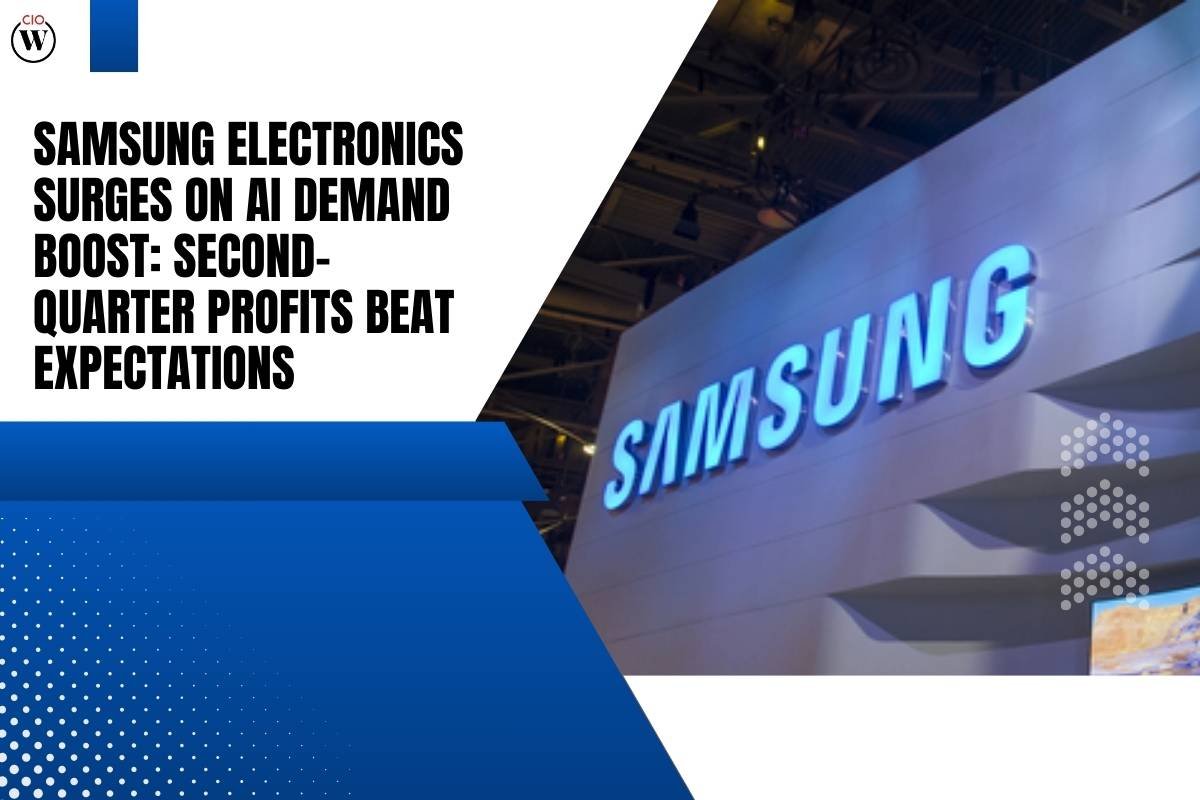 Samsung Electronics Surges on AI Demand Boost: Second-Quarter Profits Beat Expectations
