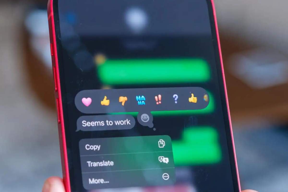 Apple Now Displays Android Message Reactions Correctly on iOS