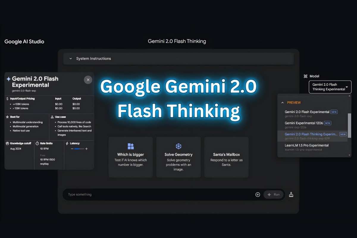 Google Challenges OpenAI with Gemini 2.0 Flash Thinking AI Model