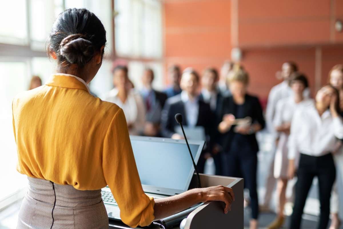 Own the Stage with these Public Speaking Tips for Women