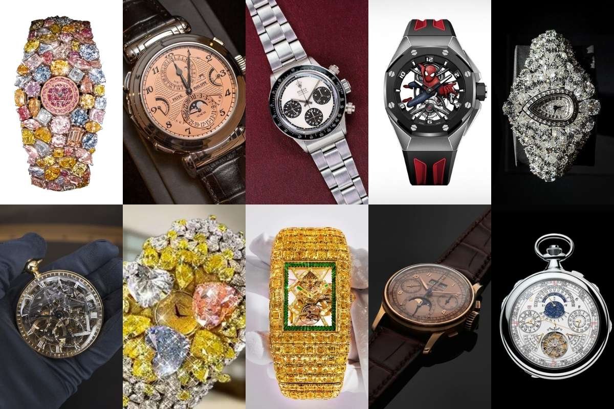 Million-Dollar Minutes: 10 of the World’s Most Expensive Watches