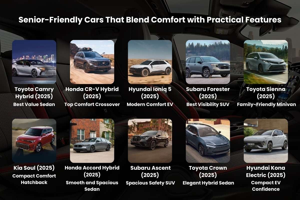 15 Best Cars for Seniors in 2025: Comfort, Safety, and Confidence on the Road | CIO Women Magazine