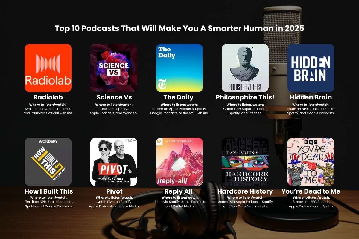 15 Podcasts That Will Make You A Smarter Human For Lifelong Learners | CIO Women Magazine