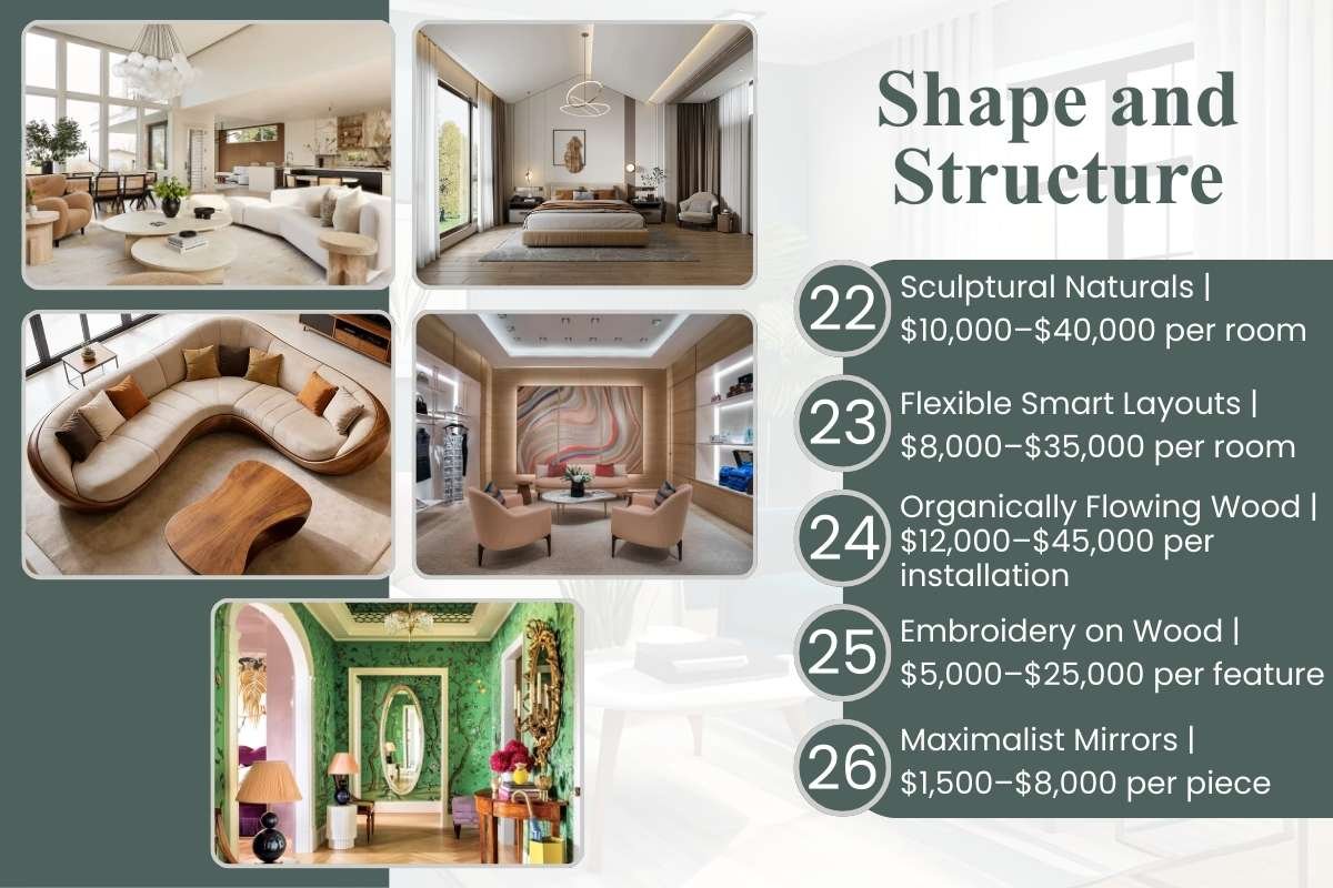 30 Interior Design Trends for Luxury Homes in 2026 | CIO Women Magazine