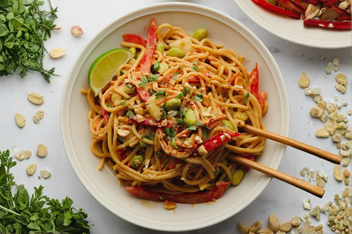 One-Pot Thai Peanut Noodles | CIO Women Magazine