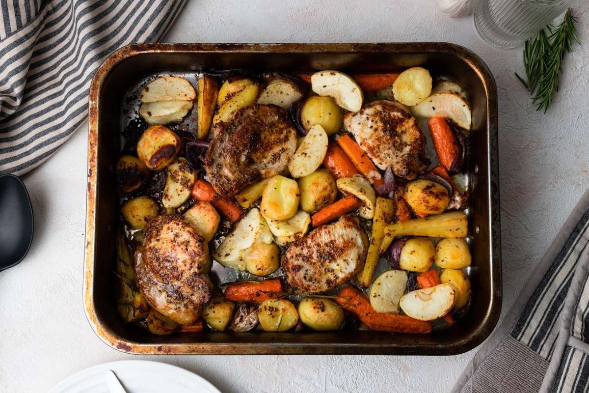 Sheet Pan Honey Mustard Pork Tenderloin | CIO Women Magazine