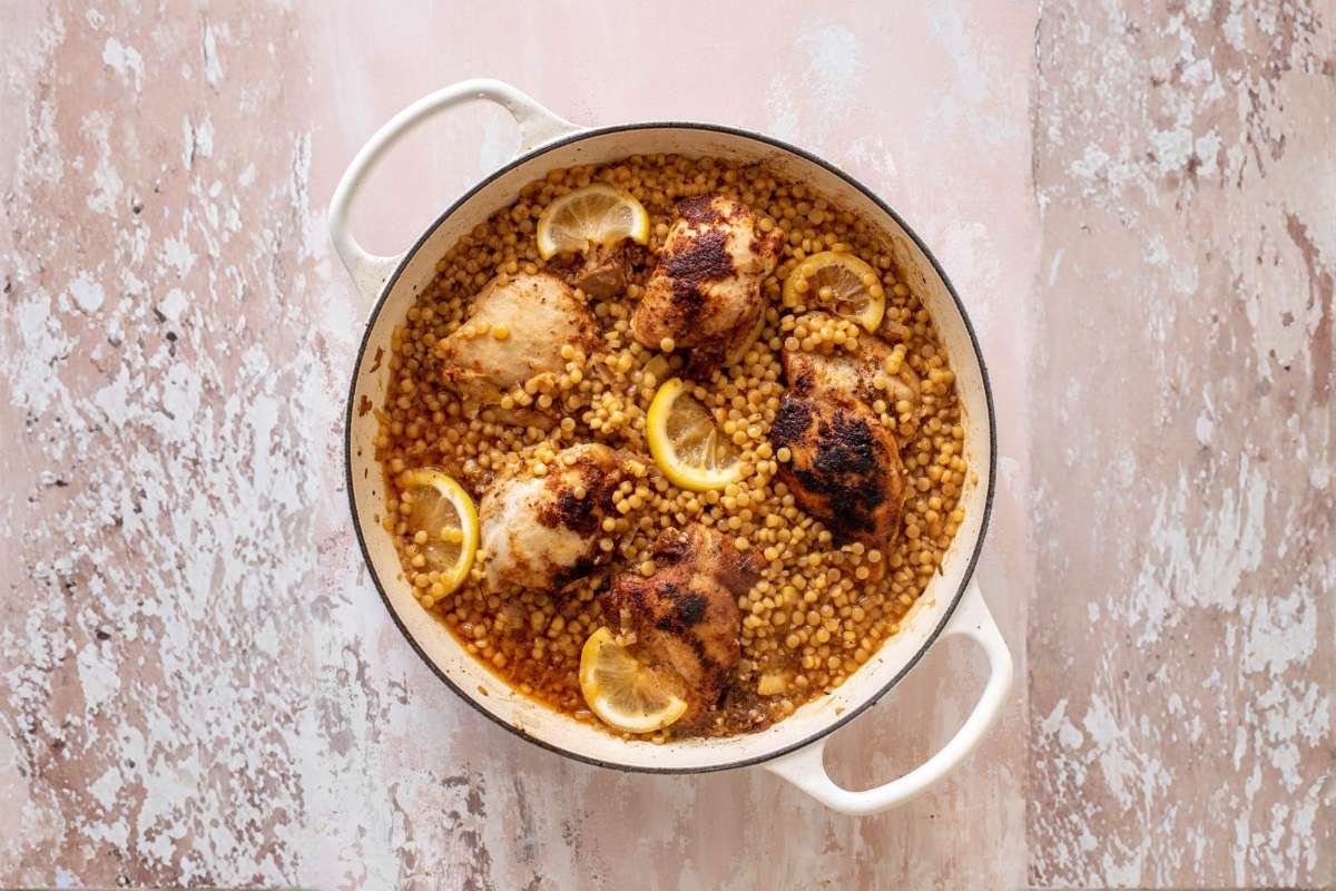 One-Pot Lemon Chicken and Couscous | CIO Women Magazine