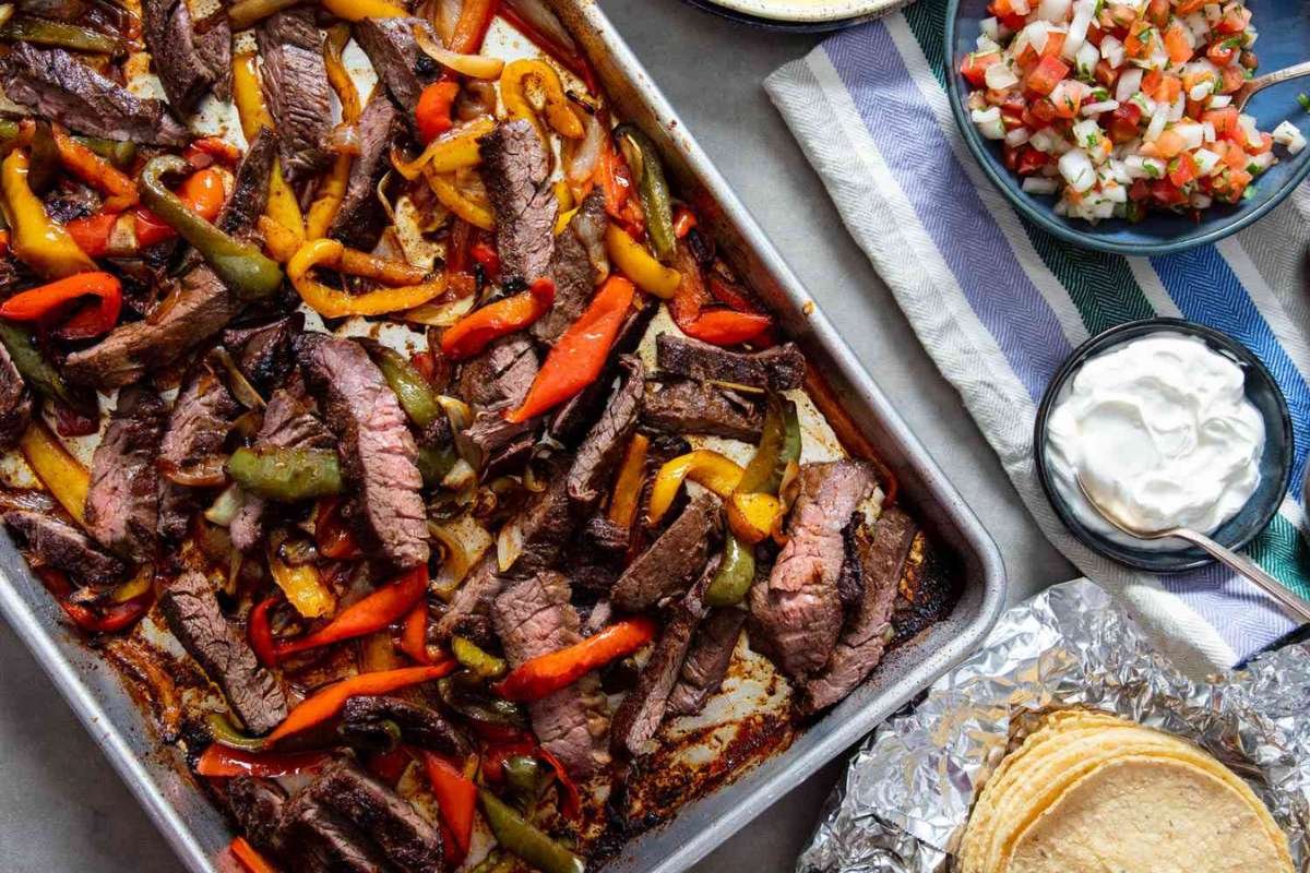 Sheet Pan Steak Fajitas | CIO Women Magazine