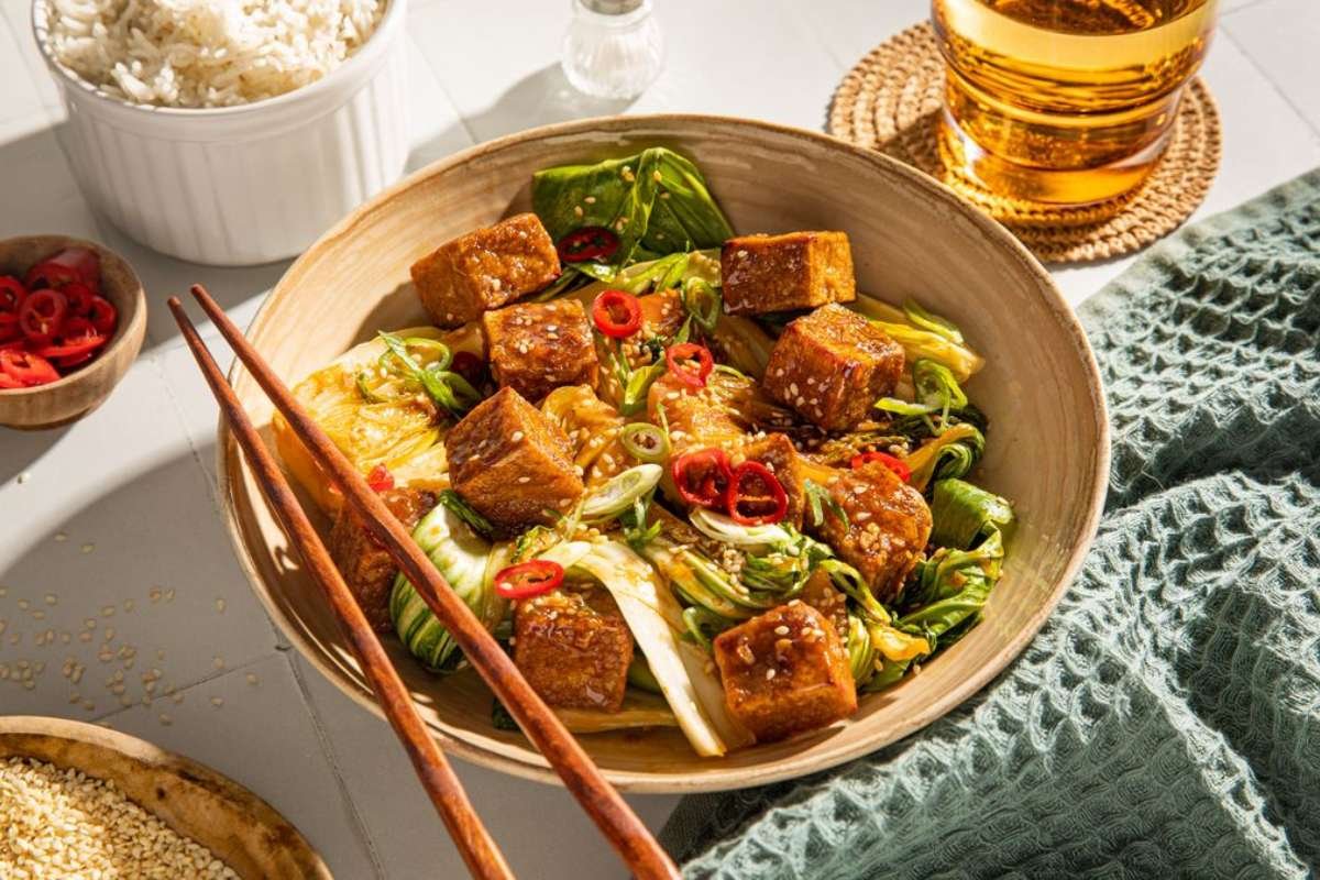 Crispy Tofu and Bok Choy Sheet Pan | CIO Women Magazine